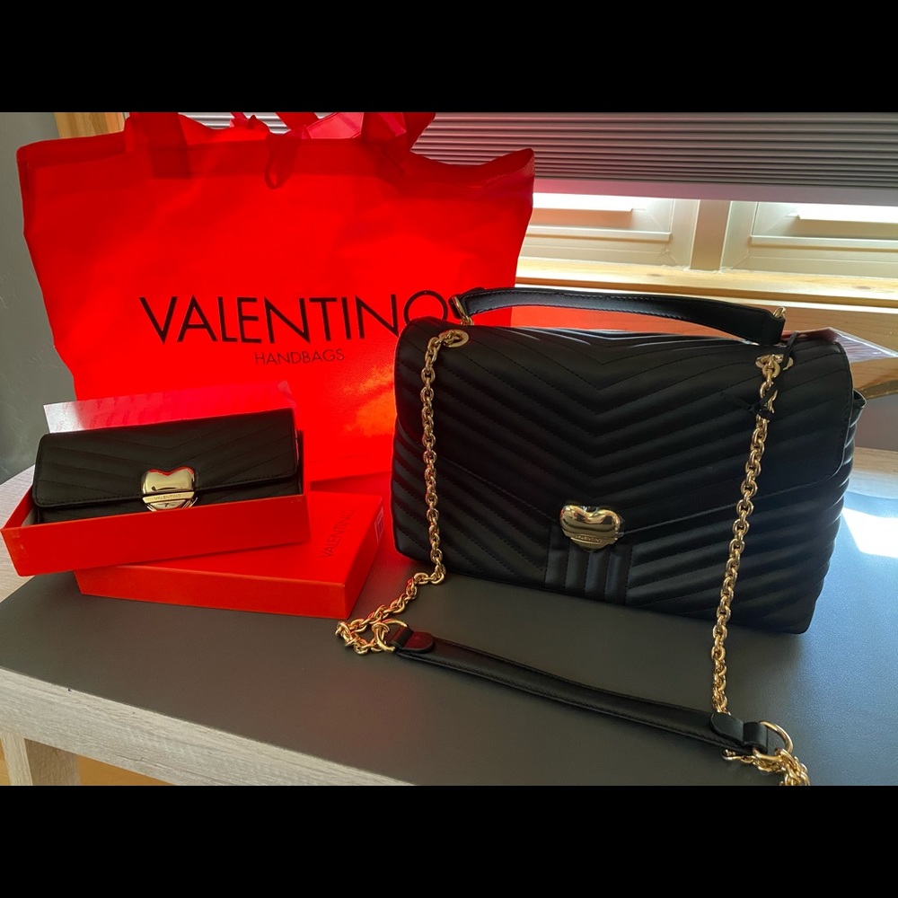 Valentino Large Rapunzel Purse & Wallet NWT